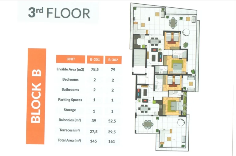 2 Bedroom Apartment for Sale in Larnaca – Sotiros