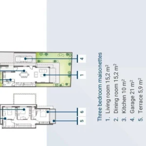 3 Bedroom House for Sale in Parekklisia Tourist Area, Limassol District