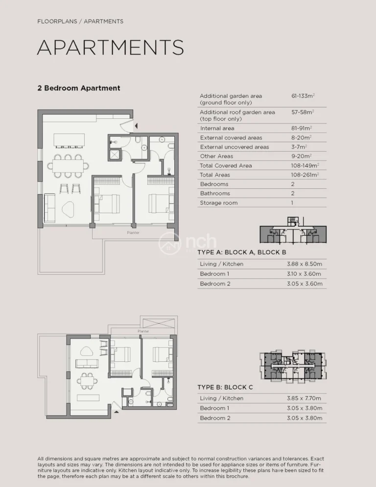 2 Bedroom Apartment for Sale in Germasogeia, Limassol District