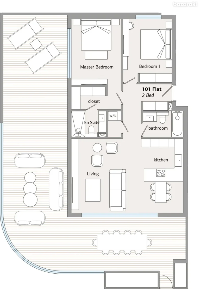 2 Bedroom Apartment for Sale in Germasogeia, Limassol District