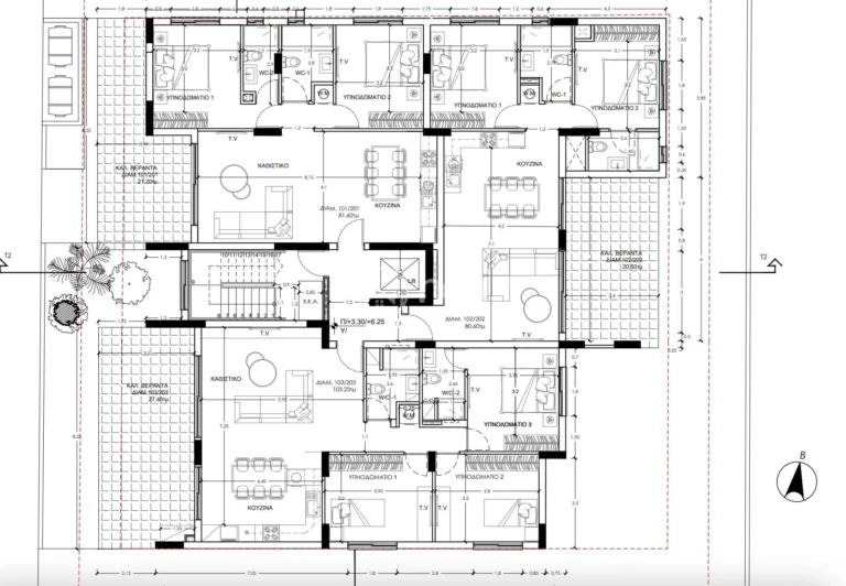 2 Bedroom Apartment for Sale in Agios Dometios – Agios Georgios, Nicosia District