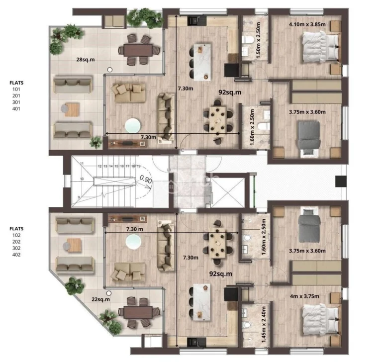 2 Bedroom Apartment for Sale in Strovolos – Acropolis, Nicosia District