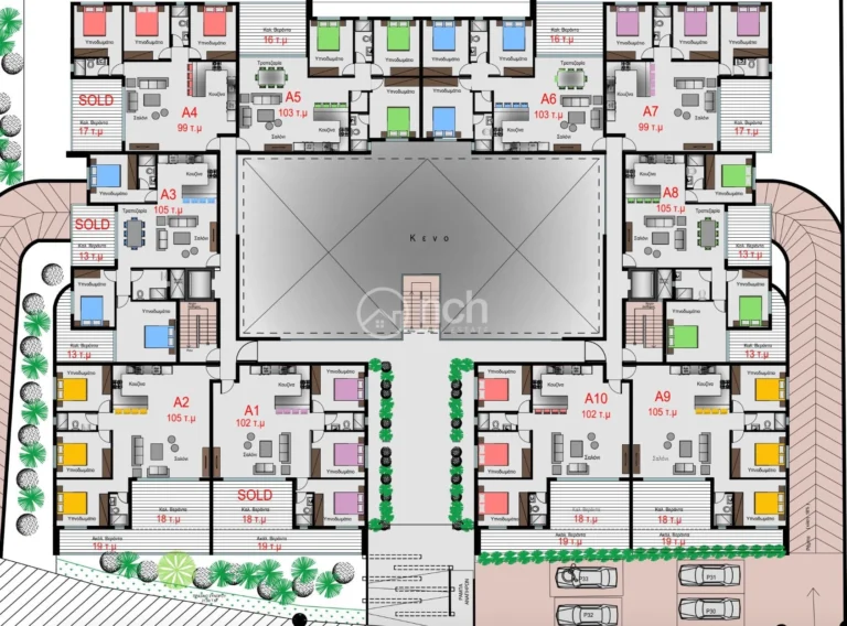 3 Bedroom Apartment for Sale in Lympia, Nicosia District