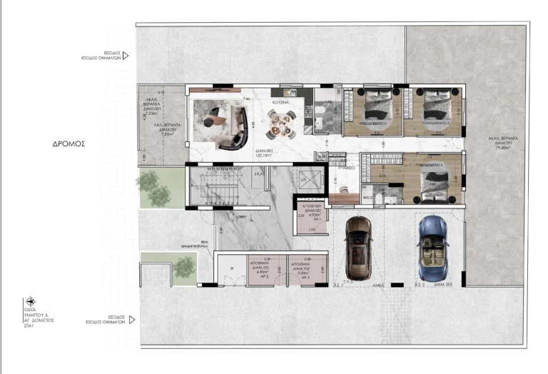 Average Price for 3 Bedroom Apartment in Nicosia