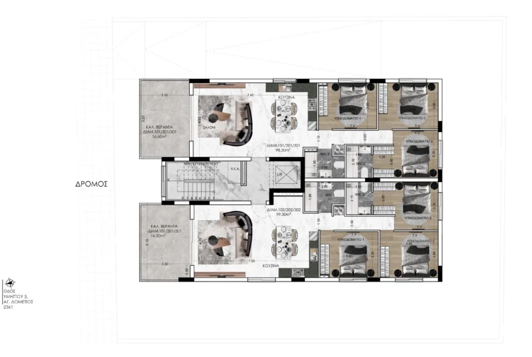 Average Price for 3 Bedroom Apartment in Nicosia