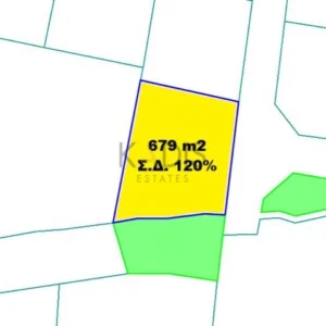 679m² Plot for Sale in Aglantzia, Nicosia District