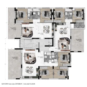 2 Bedroom Apartment for Sale in Agios Dometios, Nicosia District