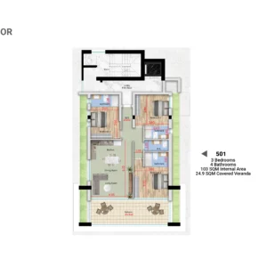 3 Bedroom Apartment for Sale in Larnaca District