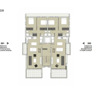 2 Bedroom Apartment for Sale in Larnaca – Chrysopolitissa