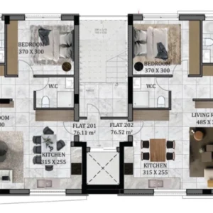 2 Bedroom Apartment for Sale in Limassol – Agios Athanasios