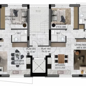2 Bedroom Apartment for Sale in Limassol – Agios Athanasios