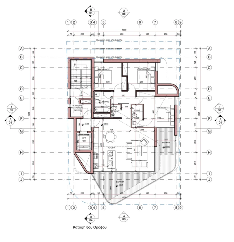 Average Price for 3 Bedroom Apartment in Larnaca