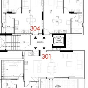 1 Bedroom Apartment for Sale in Agios Dometios, Nicosia District