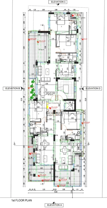 Average Price for 2 Bedroom Apartment in Larnaca