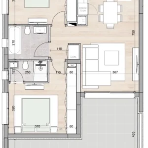 2 Bedroom Apartment for Sale in Limassol – Kapsalos