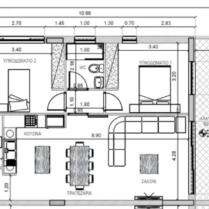2 Bedroom Apartment for Sale in Limassol – Agios Athanasios