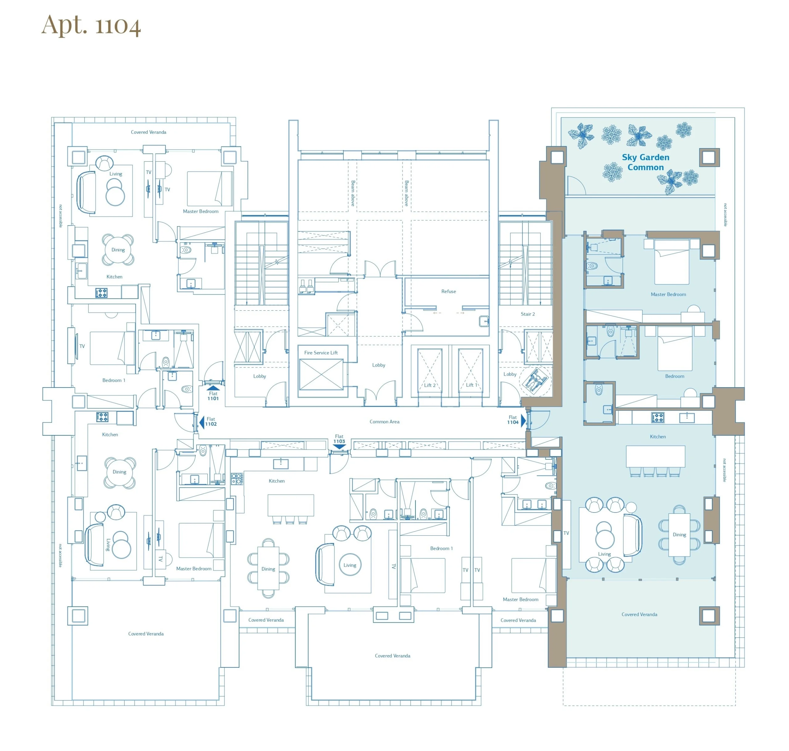 2 Bedroom Apartment for Rent in Agios Tychonas, Limassol District
