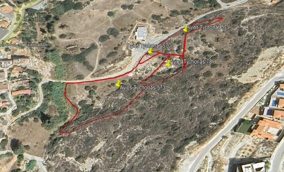 10,916m² Plot for Sale in Agios Tychonas, Limassol District