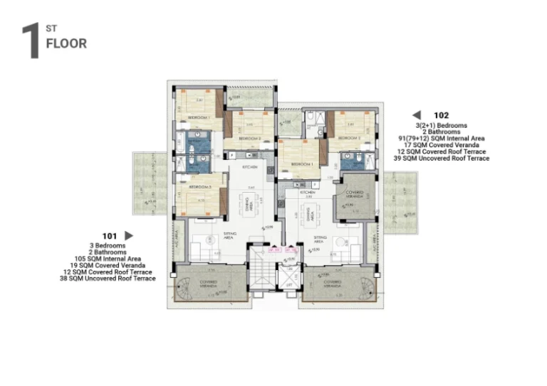 Cheap Apartments for Sale Nicosia up to 500000 euro