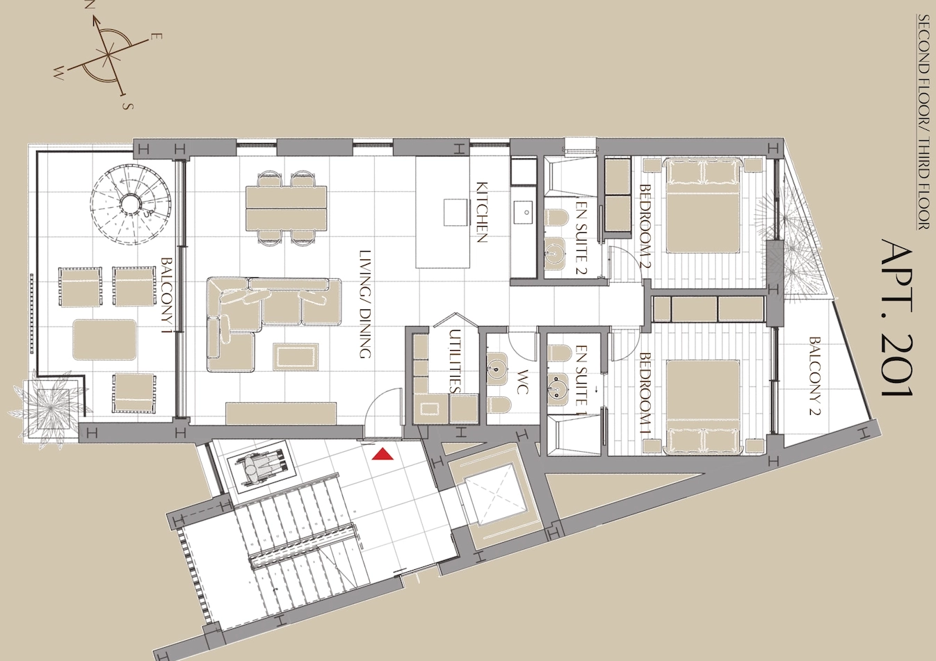 2 Bedroom Apartment for Sale