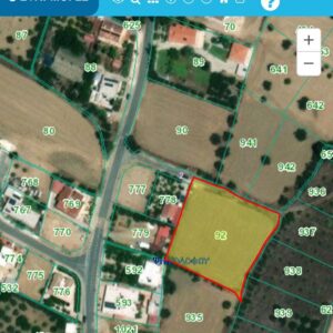 3,103m² Plot for Sale in Psimolofou, Nicosia District