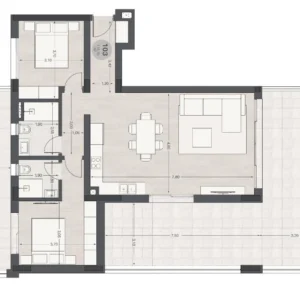 2 Bedroom Apartment for Sale in Germasogeia, Limassol District