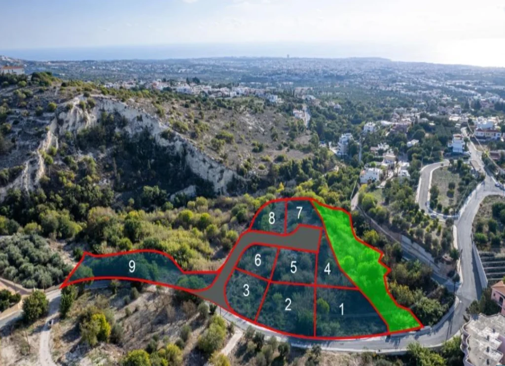 9,150m² Plot for Sale in Mesogi, Paphos District