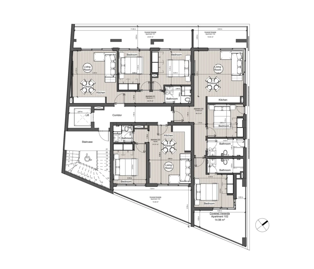3 Bedroom Apartment for Sale