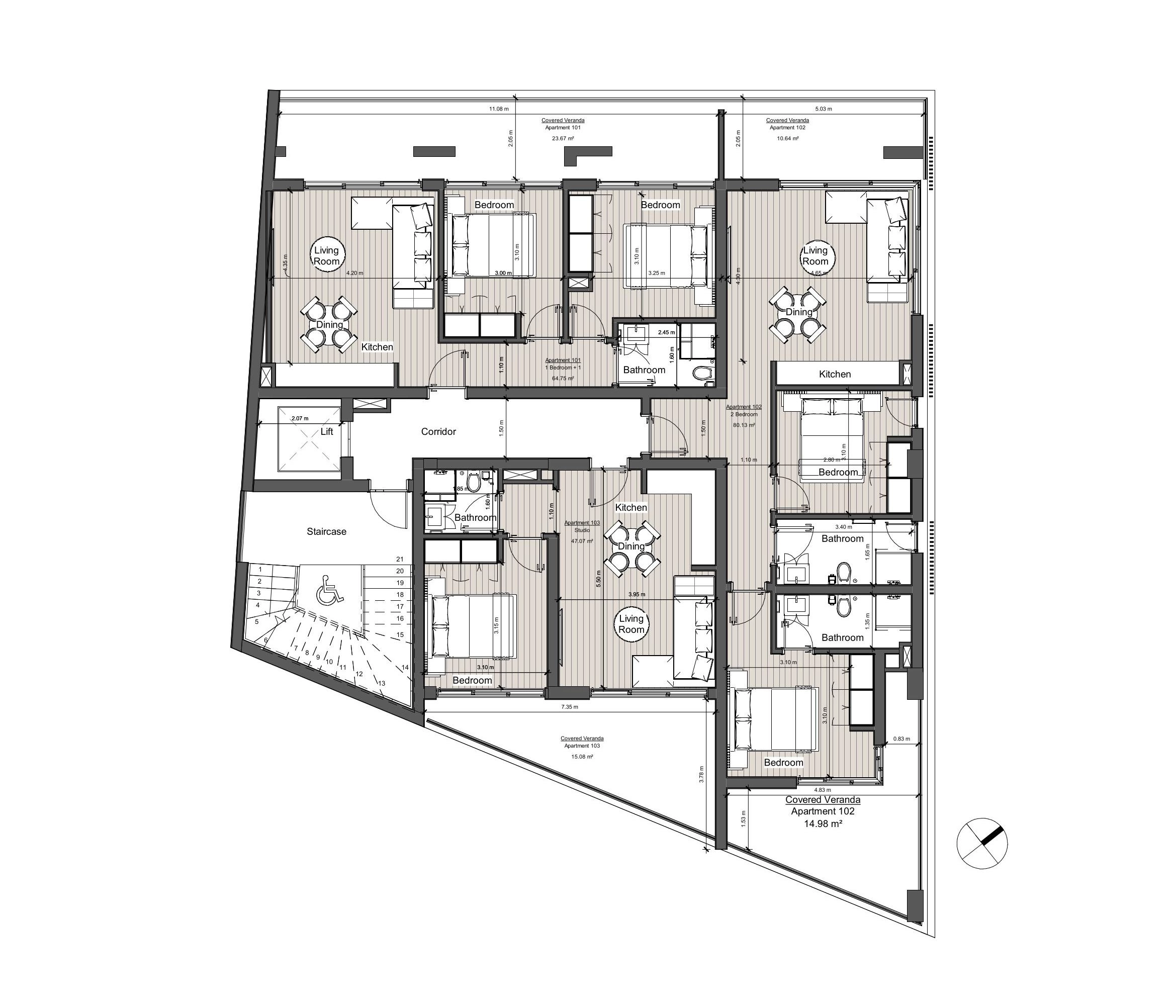 3 Bedroom Apartment for Sale