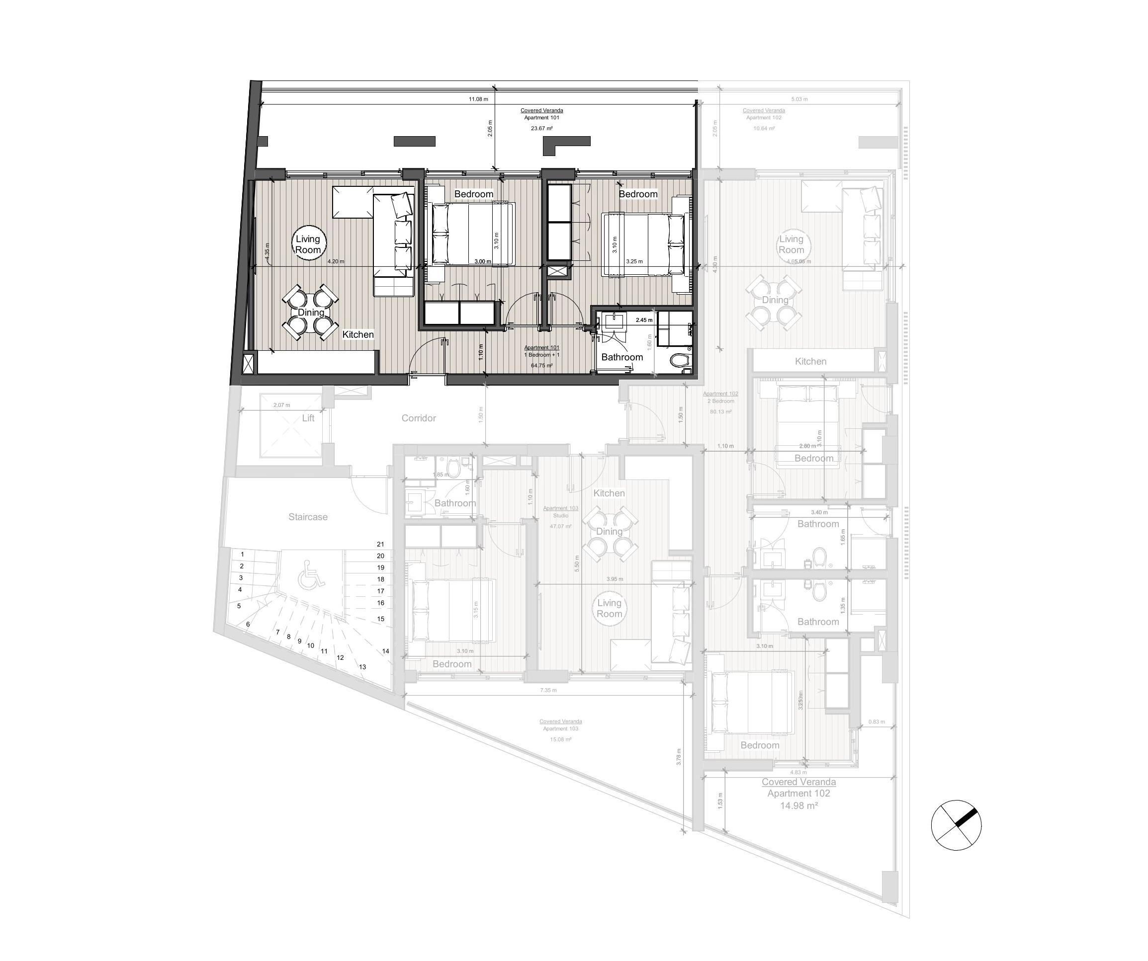 3 Bedroom Apartment for Sale