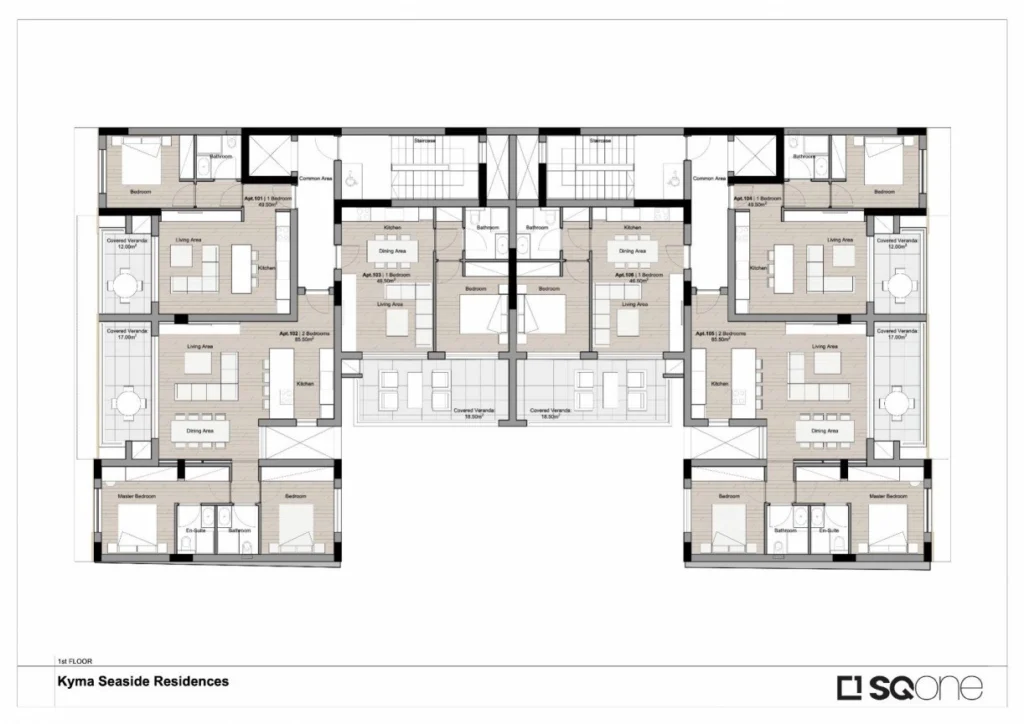 1 Bedroom Apartment for Sale