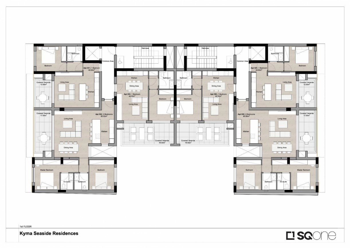 1 Bedroom Apartment for Sale