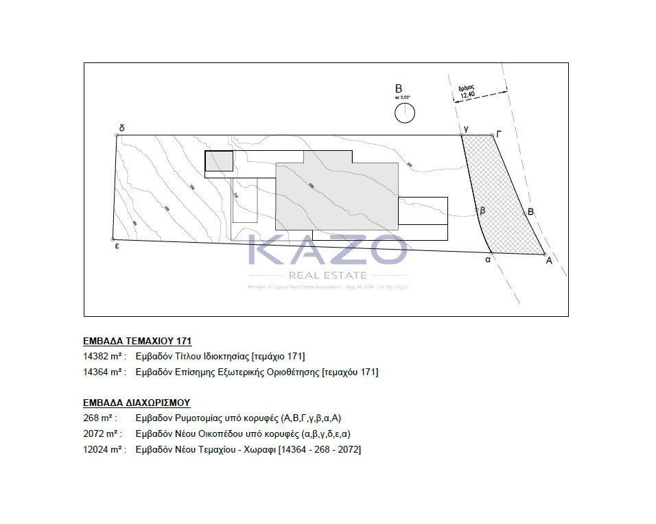 14,364m² Plot for Sale in Souni, Limassol District