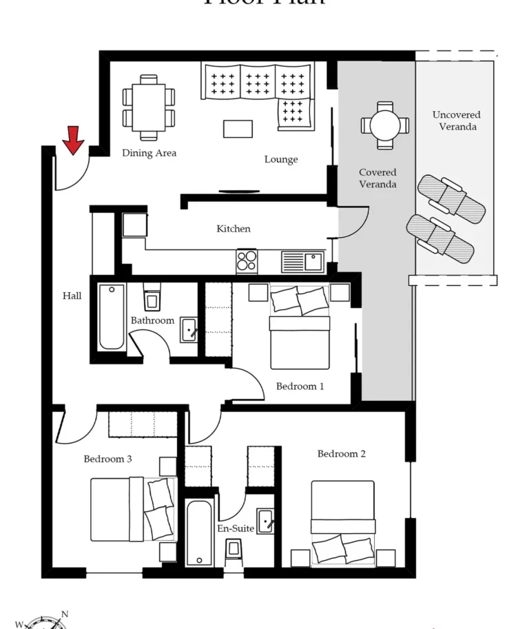 Average Price for 3 Bedroom Apartment in Cyprus
