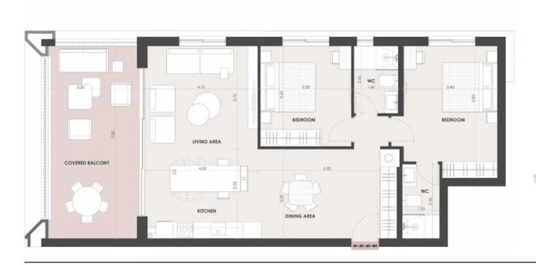 Average Price for Brand New Apartment in Paphos