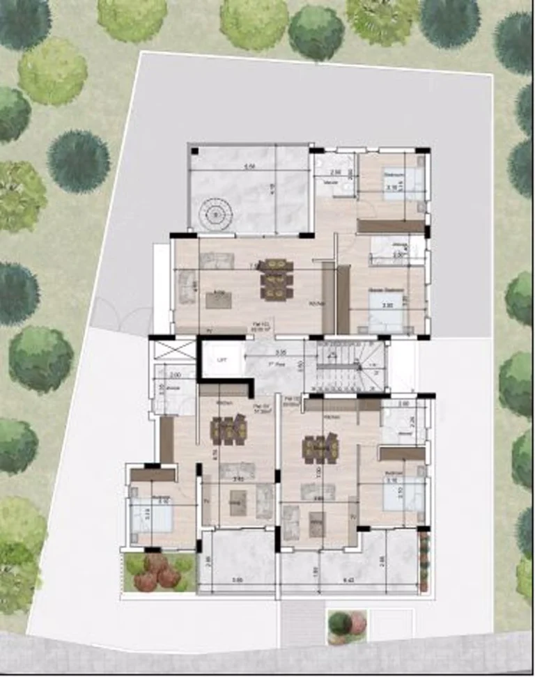 Average Price for 2 Bedroom Apartment in Larnaca