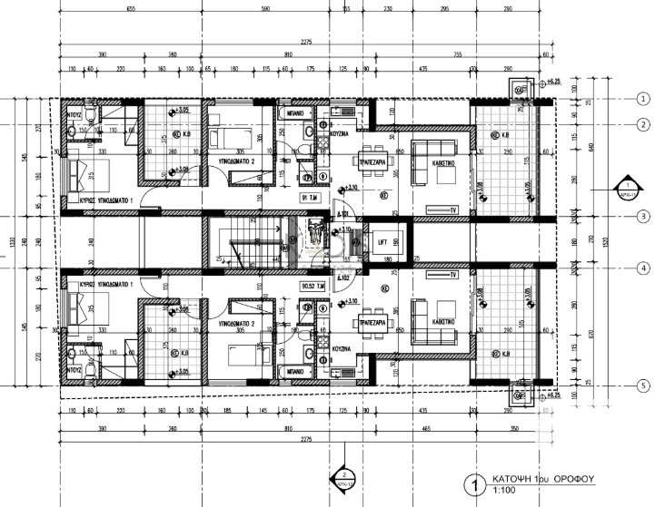 Average Price for 2 Bedroom Apartment in Nicosia