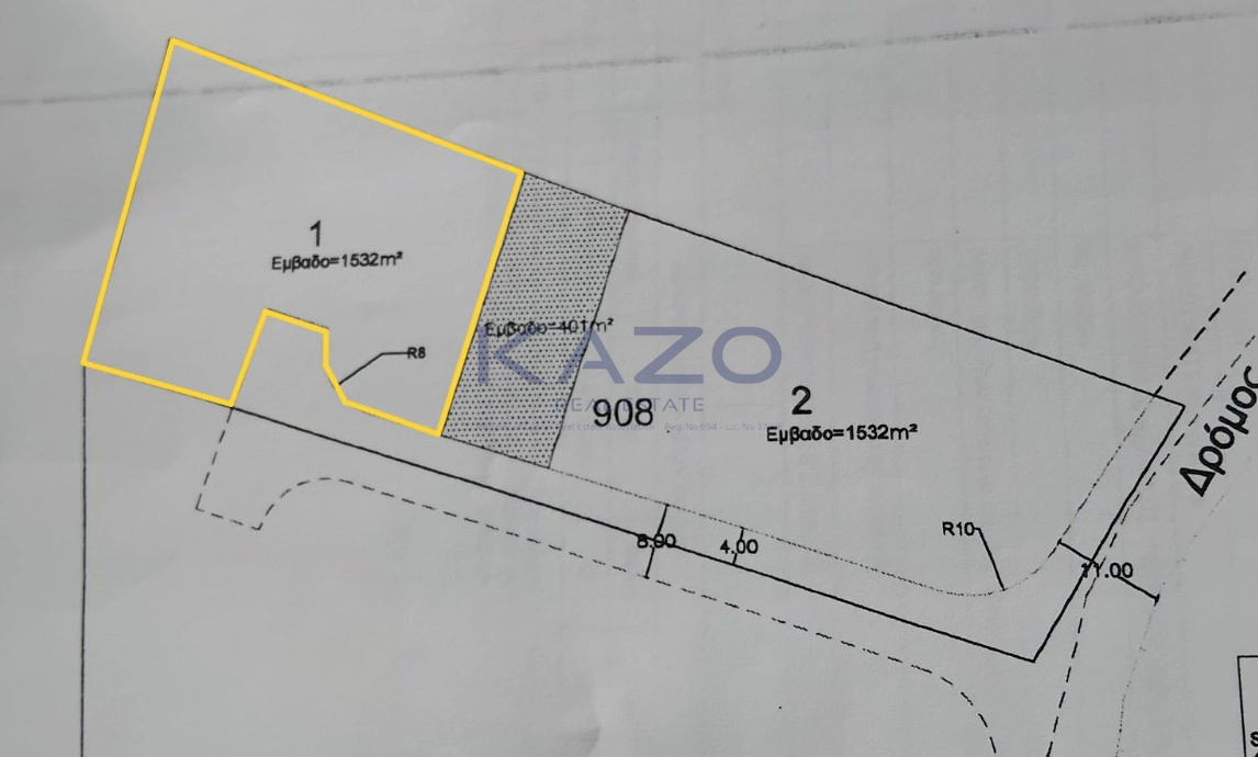 1,583m² Plot for Sale in Trimiklini, Limassol District