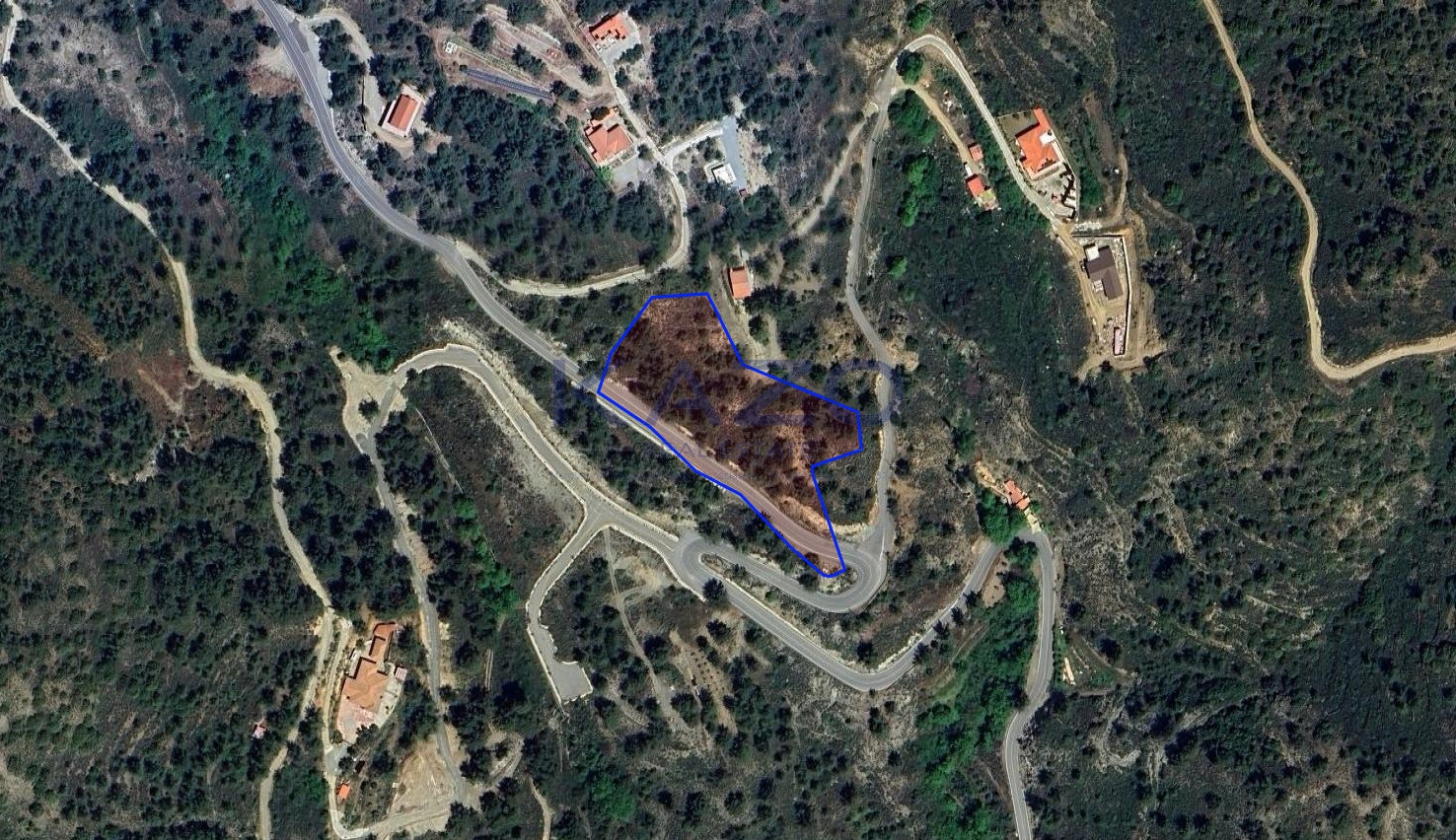 8,362m² Plot for Sale in Pelendri, Limassol District