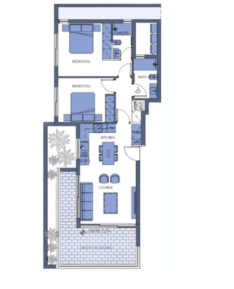 Average Price for Brand New Apartment in Larnaca