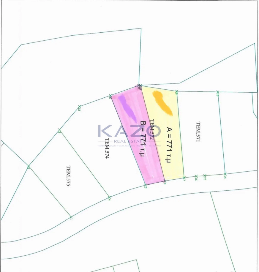 771m² Plot for Sale in Palodeia, Limassol District