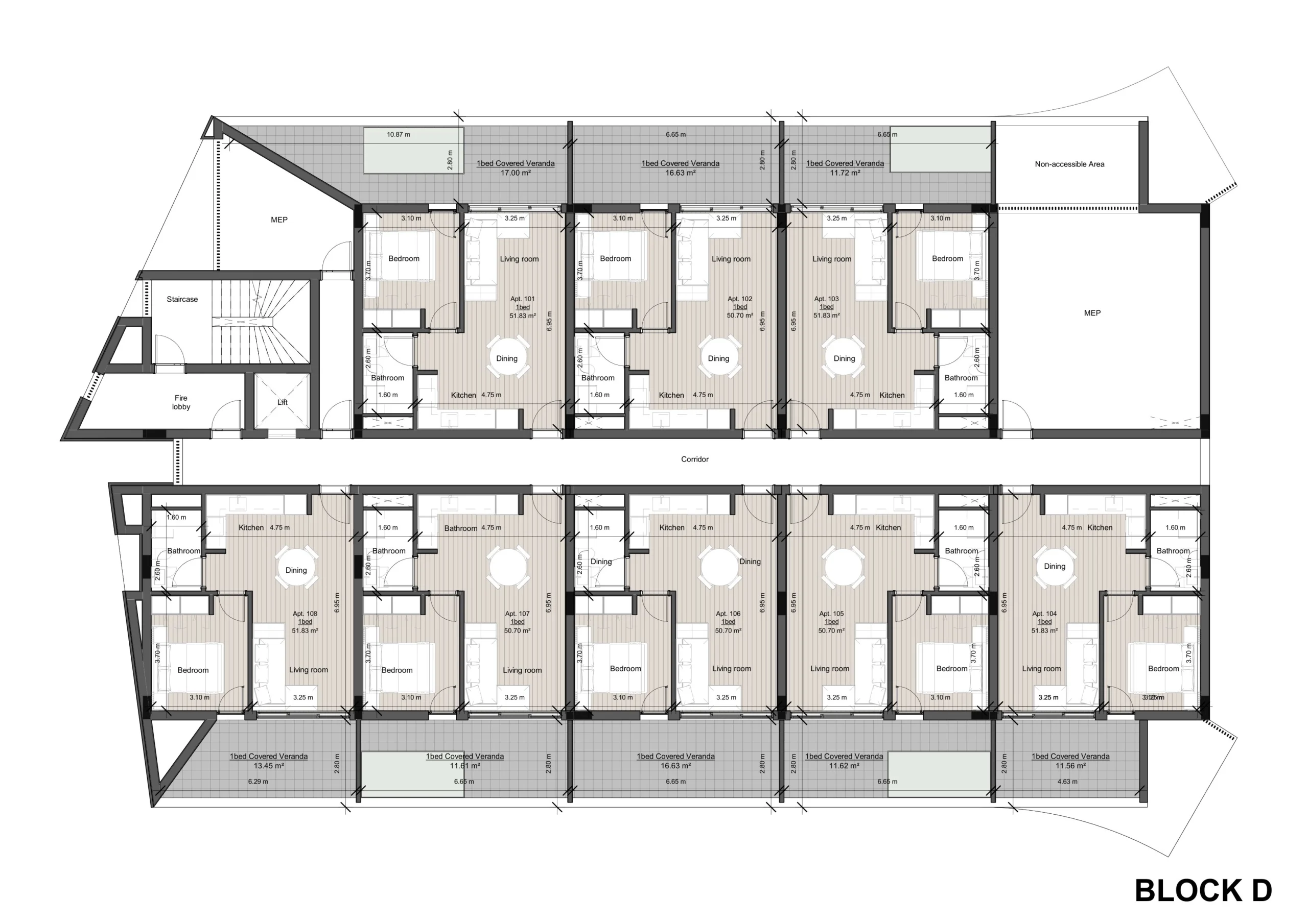 1 Bedroom Apartment for Sale