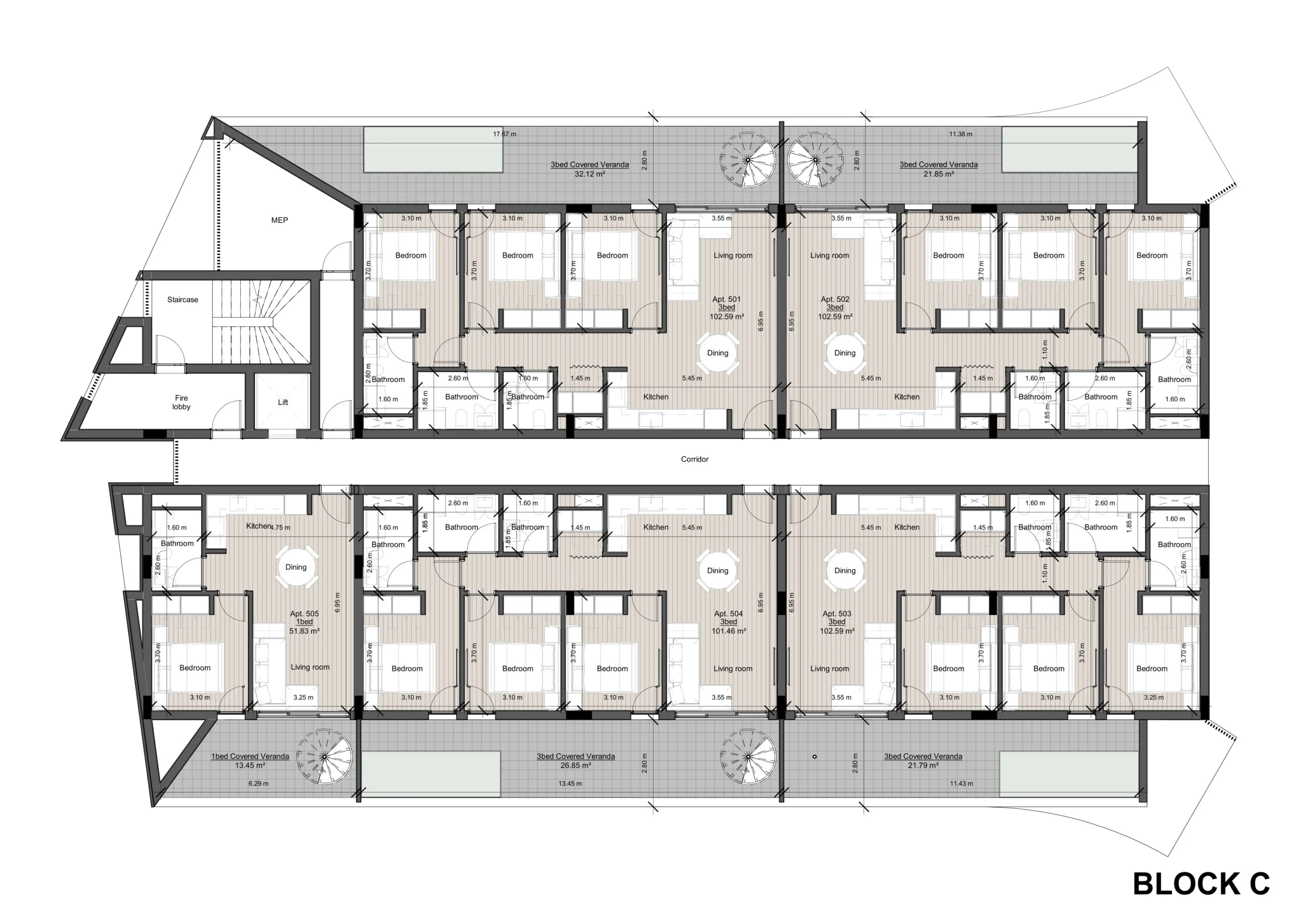 3 Bedroom Apartment for Sale