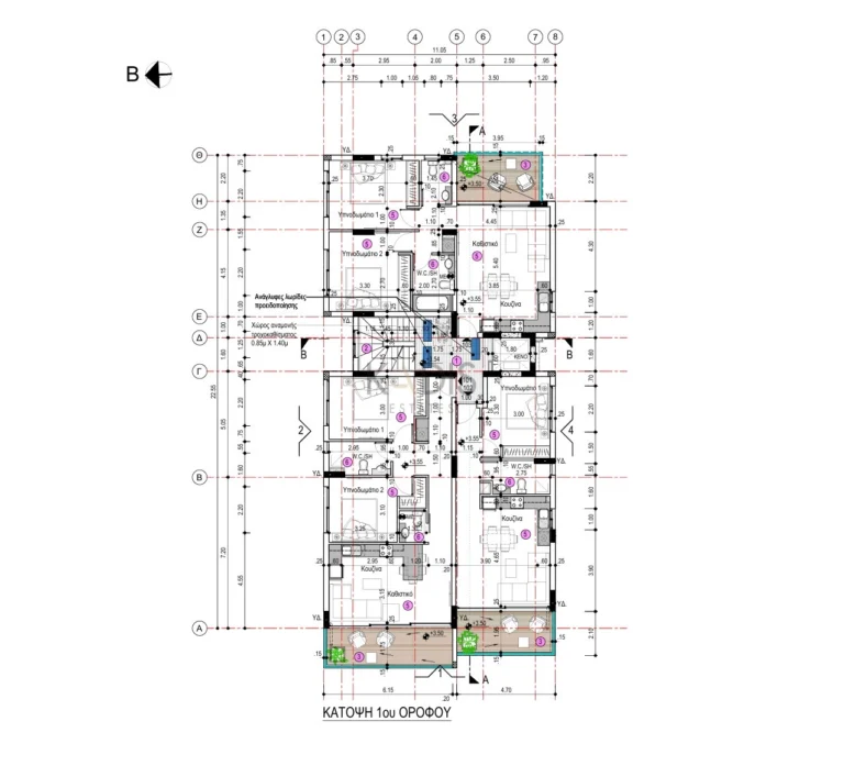Average Price for 2 Bedroom Apartment in Nicosia