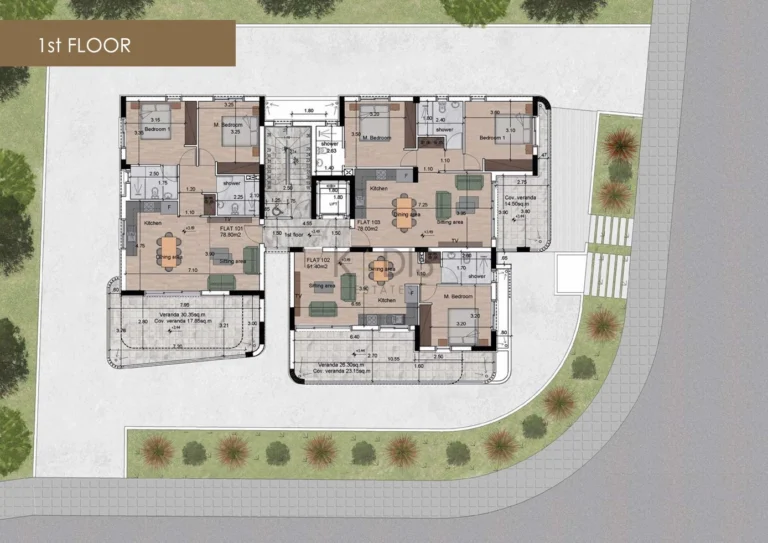 Average Price for 2 Bedroom Apartment in Larnaca