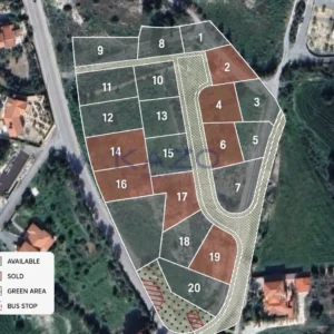 636m² Plot for Sale in Kalavasos, Larnaca District