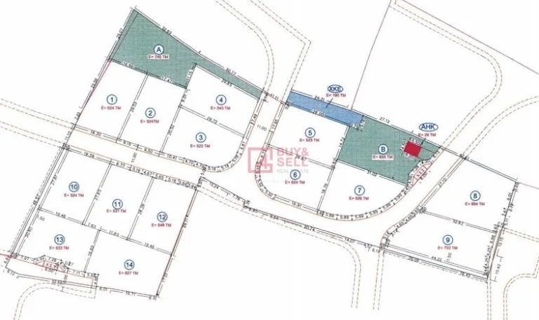 524m² Plot for Sale