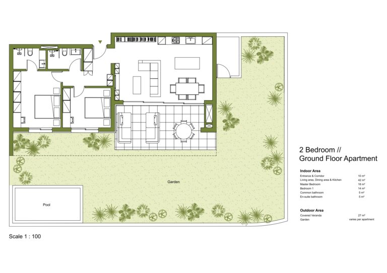 2 Bedroom Apartment for Sale in Limassol – Agios Athanasios