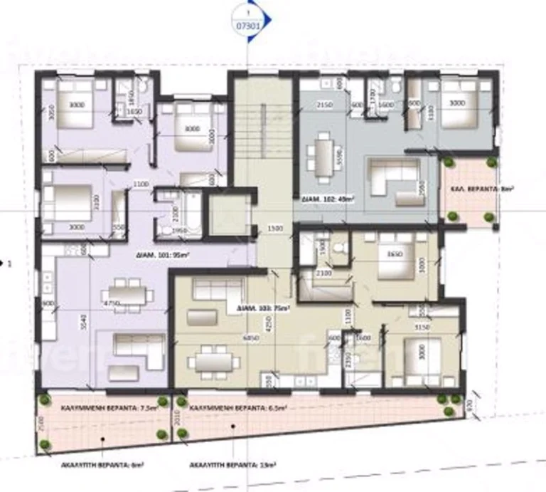 Average Price for 3 Bedroom Apartment in Larnaca
