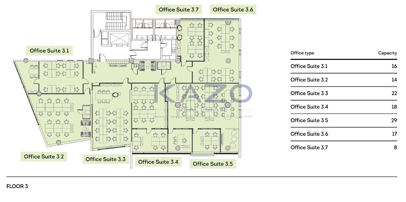 Office for Rent in Limassol – Mesa Geitonia